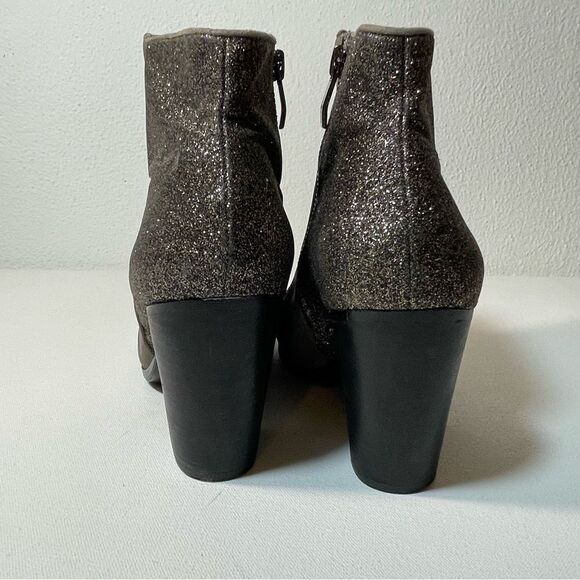 Vince Camuto Hariza glitter ankle boots in Urban Grey Bronzite 9.5 - Picture 8 of 11